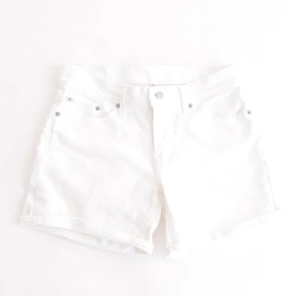 Levi's Pants - Levi's White Denim Jean Shorts